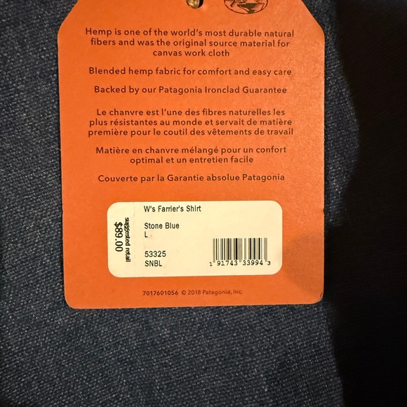 NWT Patagonia Women's Farrier's Shirt - Picture 3 of 3